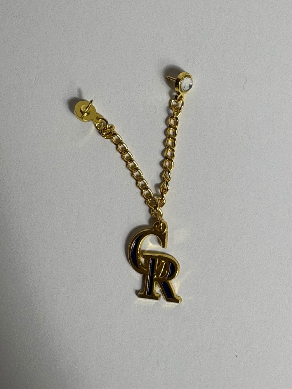 Colorado Rockies Logo Hat Pin Chain Pins New Era Streetwear Hats Hat